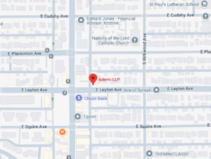 map to 3620 E Layton Ave #103, Cudahy, WI 53110